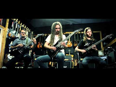 Mandroid Echostar - The Kingdom and The Crown Guitar Playthrough
