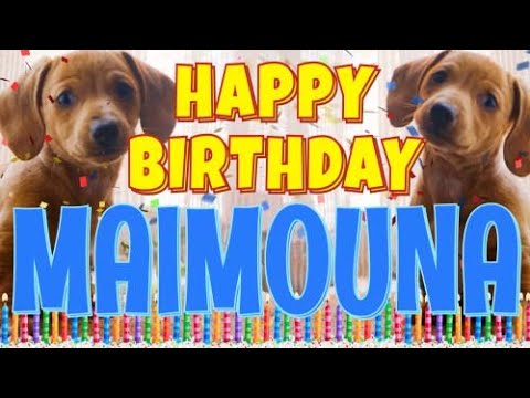 Happy Birthday Maimouna! ( Funny Talking Dogs ) What Is Free On My Birthday