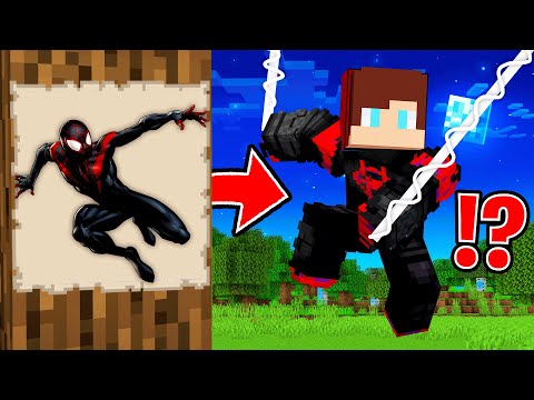 Speedrunner vs Hunter But Turn Into The SUPERHEROES We DRAW - Maizen JJ and Mikey
