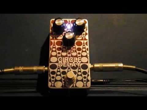 Circle Delay. Deep Blue Delay DIY