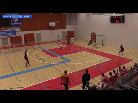 17.4.2017 SoVo-Sievi Futsal klo 14:30 Futsal-liiga välierät