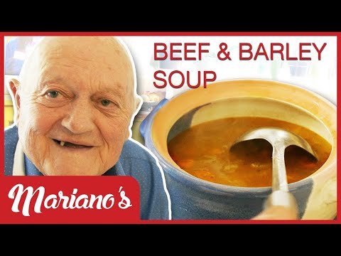 Hearty Beef & Barley Soup Recipe | Mariano's Cooking |...