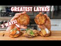 The Crunchiest Homemade Latkes 3 Ways
