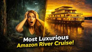 The Most Luxurious Amazon River Cruise in the World $10K Experience | Luxury Cruise Life