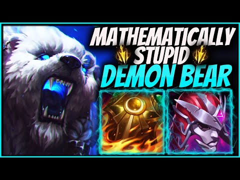 MATHEMATICALLY STUPID DEMON BEAR! | That Build is STUPID but SMART at the same time... Top Volibear