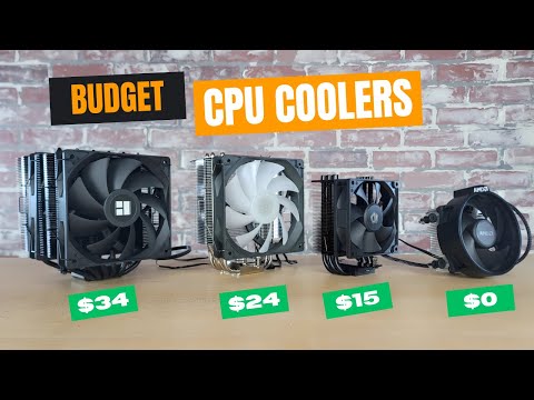 Can These Budget CPU Coolers Cool the Ryzen 5 5600X & Ryzen 7 5700X3D?