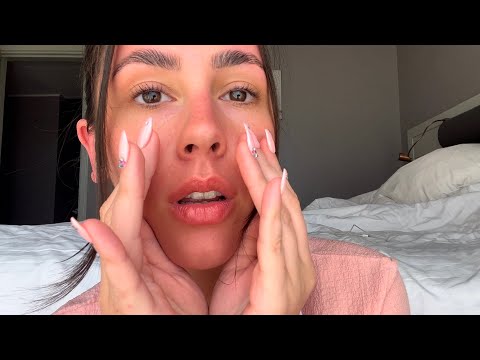 ASMR- Stuttering with lots of anticipatory triggers🪐👽