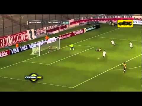 Gol paraguayo: "Teto" Cristaldo encamina al empate al The Strongest ante Universitario