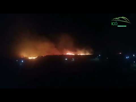Focos de incêndio volta a atingir vegetação em Icó