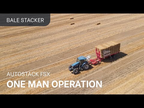 You can do it on your own with this Bale Stacker | AutoStack FSX