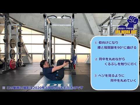 体育学科 IPU Workout クランチ