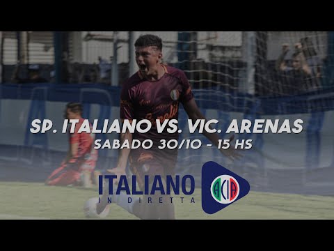 Sp. Italiano vs. Victoriano Arenas en VIVO - Fecha 17 - Torneo Clausura - Primera C