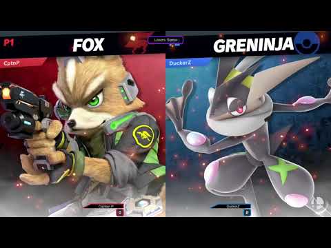 Captain P (Falcon, Fox) vs DuckerZ (Greninja) - Turbulence 2 Ultimate Singles