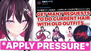 AZKi Puts Pressure On Her Artist Papa... (Hololive) [Eng Subs]