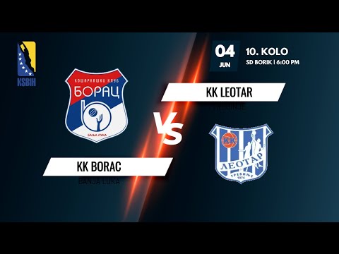 KK Borac vs KK Leotar - 10. kolo - KSBIH - 2021/2022