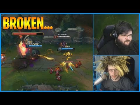 Pro Player Shows How BROKEN Sett is...LoL Daily Moments 839