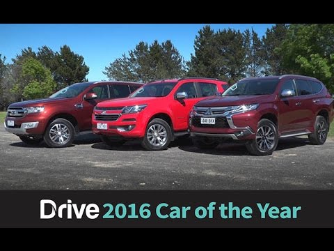 Ford Everest v Holden Trailblazer v Mitsubishi Pajero | Best 4WD 2016