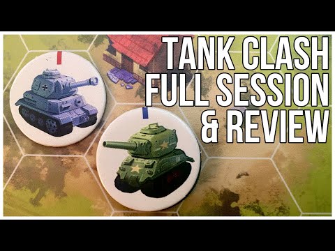 Tank Clash Gameplay & Review | Ameba Games | Wargame Historical Game | Intro Armored Combat