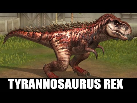 TYRANNOSAURUS REX GEN 2 MAX LEVEL 40 - Jurassic World The Game