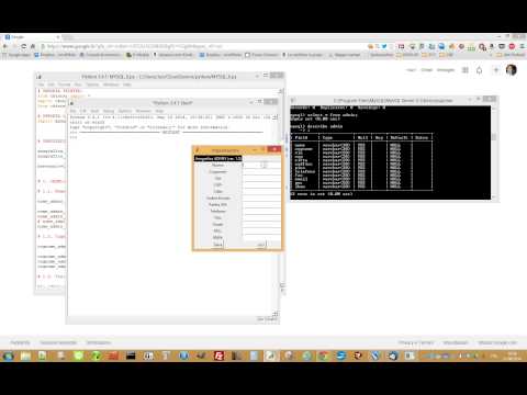 Python e mysql: l'anagrafica dell'admin.