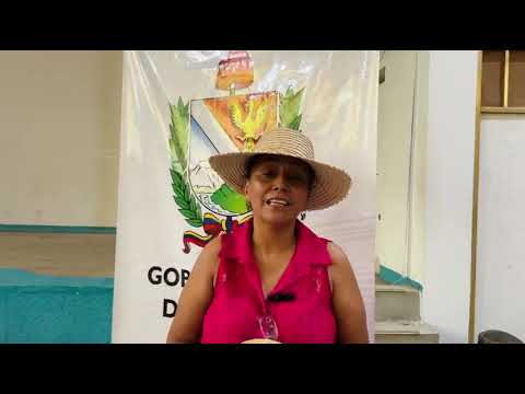 Luz Dary Betancourt, artesana del Guamo