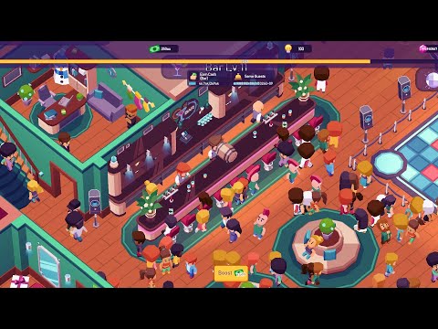 All Max Level (Brooklyn) Idle Nightclub Tycoon Gameplay
