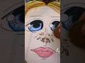 Giving Paper Doll @kaylamallecc a new look #art #paperdolls #makeup