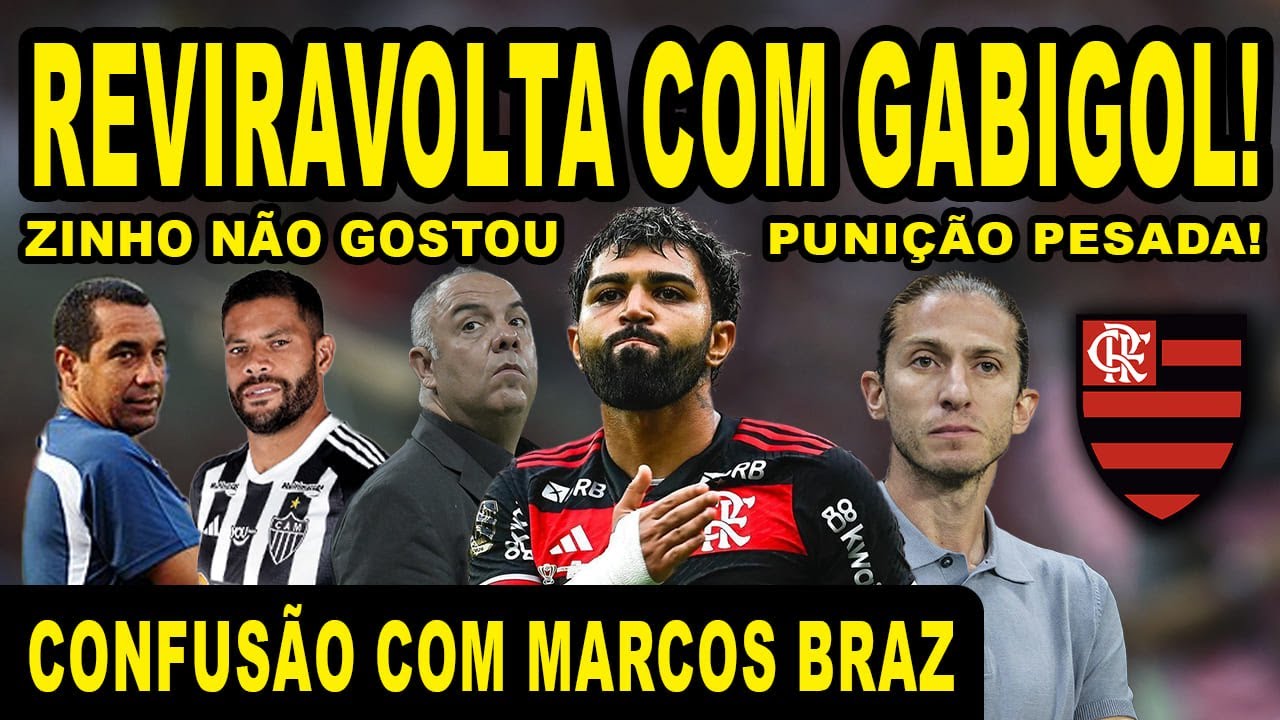 REVIRAVOLTA COM GABIGOL E CONFUSÃO COM MARCOS BRAZ l PUNIÇÃO PESADA E ZINHO NÃO GOSTOU!