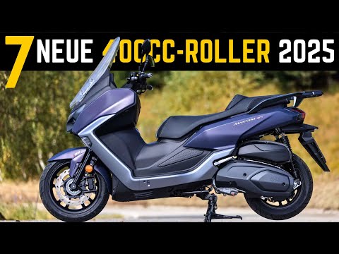 7 neue 400-ccm-Roller für 2025