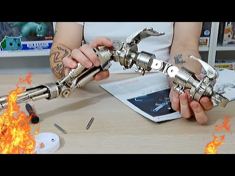 Build The Terminator T-800 Issue 39 - Connecting The Left & Right Shoulder (Speed Build )