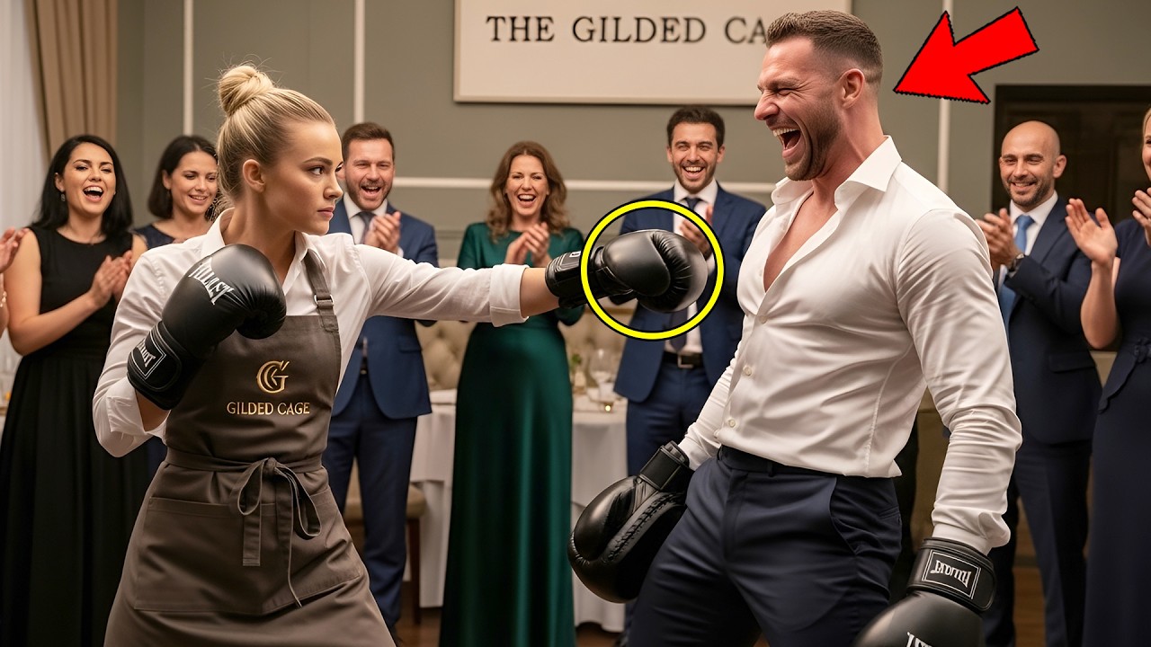 Arrogant Billionaire Challenged The Waitress Into A Fight — Unaware She’s A Ruthless Boxer