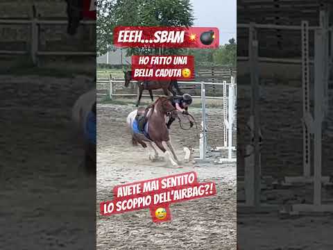 👦🏻🐴HO FATTO UNA BELLA CADUTA🫨🐴👦🏻 #foryou #perte #pony #cavalli #horses #equitazione #sport