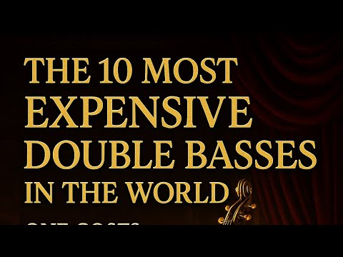 The 10 Most Expensive Double Basses Ever Sold – Priceless Musical Masterpieces.