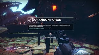 Gofannon Forge Completion (Nessus) [Destiny 2 Black Armory]