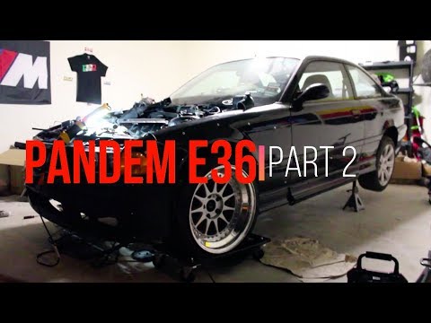 E36 M3 widebody build Part 2
