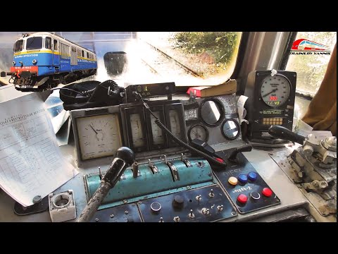 Interiorul Locomotivei 060-DA ViaTerra Spedition / Post de Conducere LDE2100 60-1654-2 in Oradea