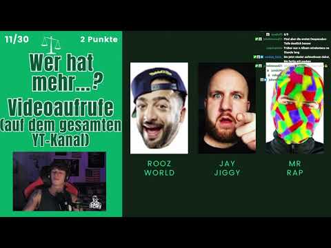 Rappe ich mehr Worte als Entetainment?