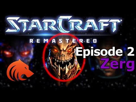 StarCraft Remastered: Zerg Campaign | Full Playthrough by Beastyqt