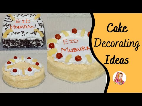 Cake Decorations tutorial  | Cake Decorating Ideas Homemade Easy Cake Recipe Original Baking