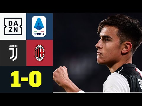 Joker Paulo Dybala sichert Juve den Sieg: Juventus - AC Mailand 1:0 | Serie A | DAZN Highlights