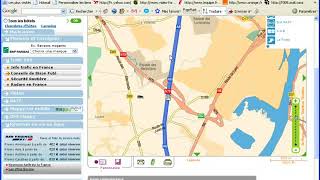 Calculer un itinéraire sur le site Mappy