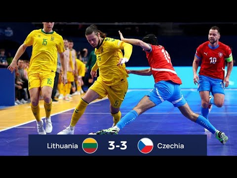 Lithuania 3 - 3 Republic Czech : UEFA Futsal 2026 