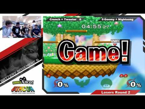 Melee Doubles - Crunch & Tweeter Vs. Goomy & Nightsong - LR2