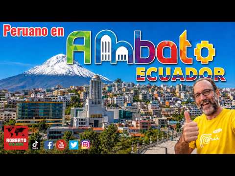 Peruano Caminando y Opinando en Ambato, Ecuador