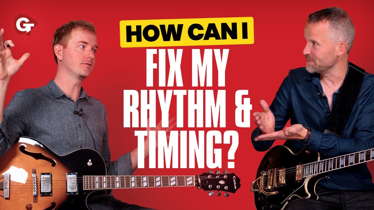 Can you fix your rhythm and timing? YES! @andersmou @BarrettWilson #guitarlesson #guitar - YouTube