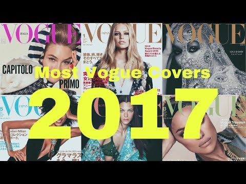 Models With the Most VOGUE Covers | 2017