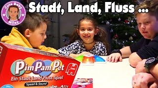 Pim Pam Pet - STADT LAND FLUSS elektronisches Spiel | CuteBabyMiley Kinderkanal