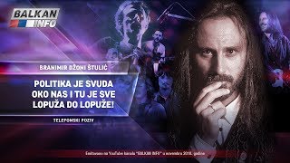 INTERVJU: Džoni Štulić - Politika je svuda oko nas i tu je sve lopuža do lopuže! (21.11.2018)