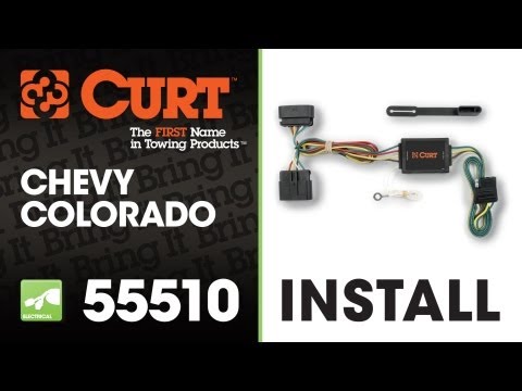Trailer Wiring Install: CURT 55510 on 2004 Chevrolet Colorado