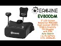FPV окуляри Eachine EV800DM Black для квадрокоптерів